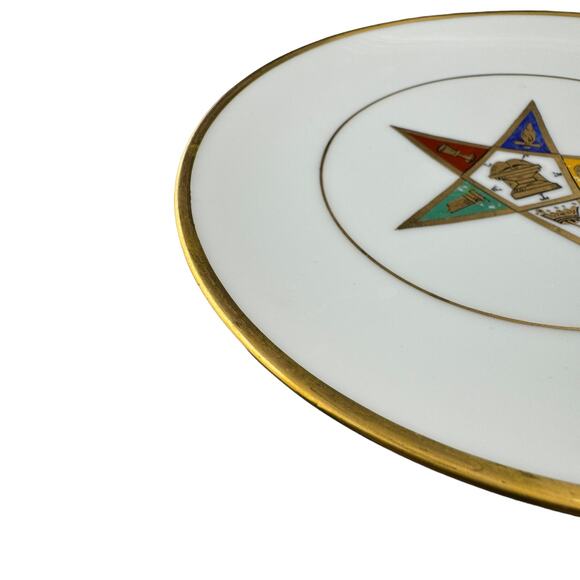 Vintage Thomas Bavaria Hand Painted  Decorative Plate Easter Star - Picture 2 of 3